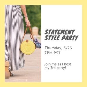 Hosting my 3rd party!